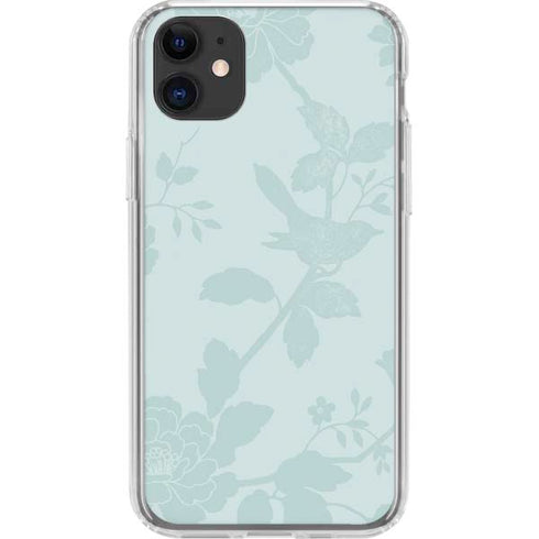 Bird Floral iPhone 11 Clear Case