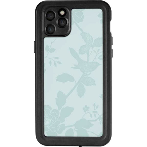 Bird Floral iPhone 11 Pro Max Waterproof Case