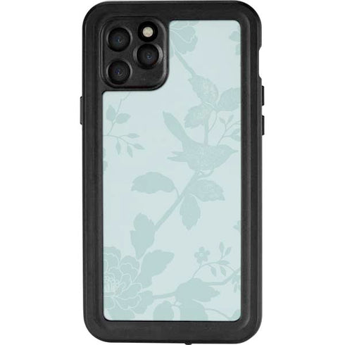 Bird Floral iPhone 11 Pro Waterproof Case