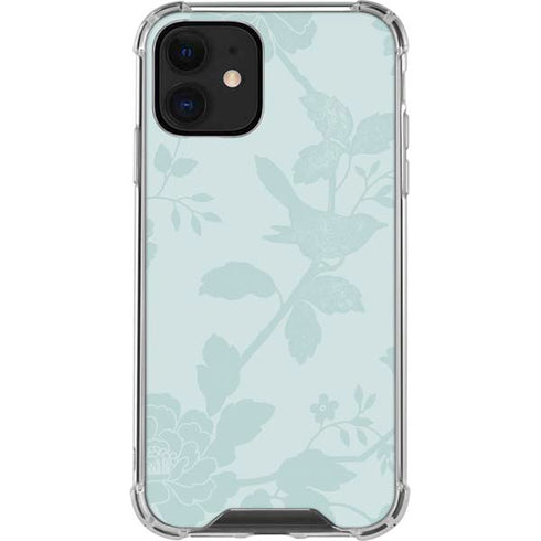 Bird Floral iPhone 12 Mini Clear Case