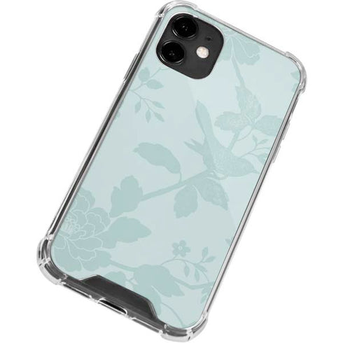 Bird Floral iPhone 12 Mini Clear Case