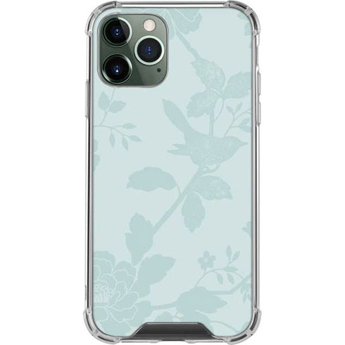 Bird Floral iPhone 12 Pro Clear Case
