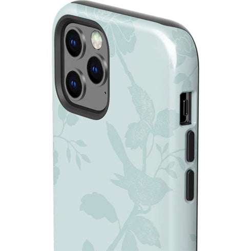 Bird Floral iPhone 12 Pro Impact Case