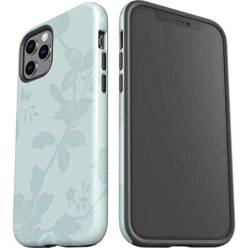 Bird Floral iPhone 12 Pro Impact Case