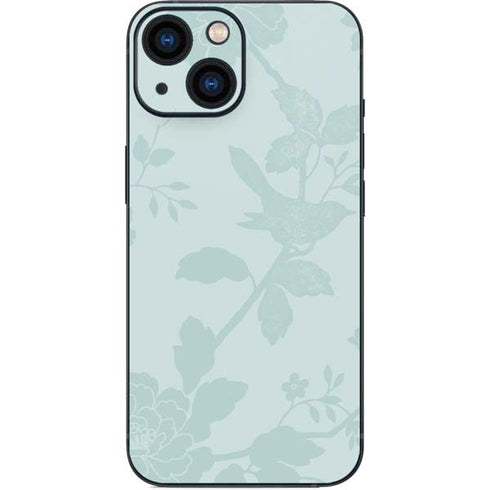 Bird Floral iPhone 13 Mini Skin
