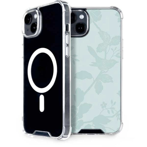 Bird Floral iPhone 15 Plus MagSafe Case