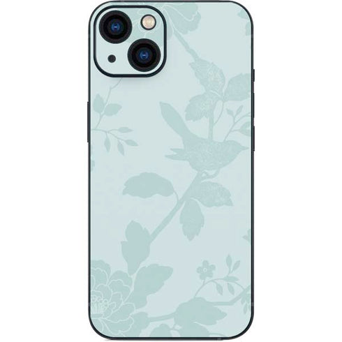 Bird Floral iPhone 14 Plus Skin