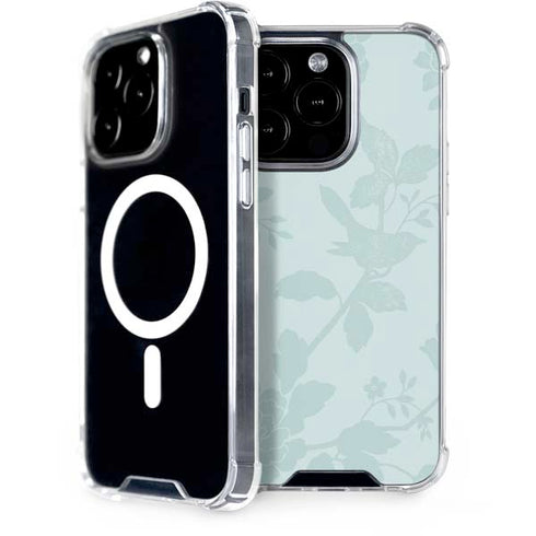 Bird Floral iPhone 15 Pro MagSafe Case