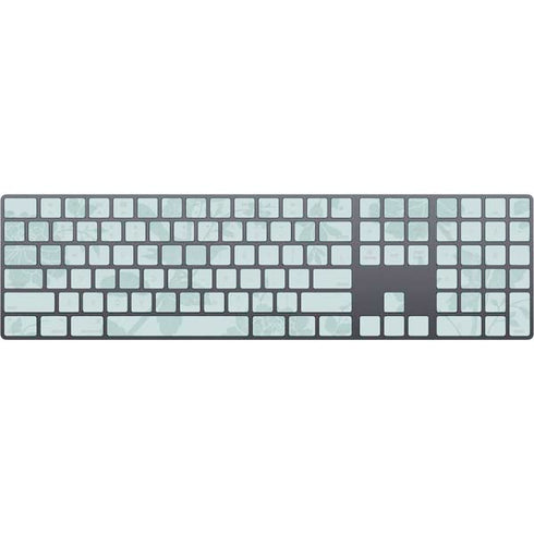 Bird Floral Magic Keyboard with Numeric Keypad Skin