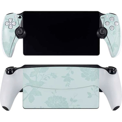 Bird Floral PlayStation Portal Remote Player Skin