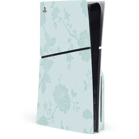 Bird Floral PS5 Slim Disk Console Skin