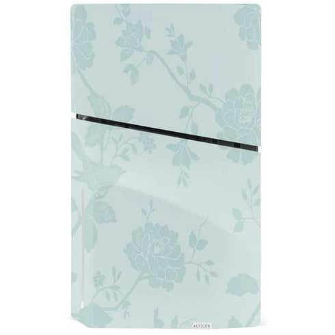 Bird Floral PS5 Slim Disk Console Skin