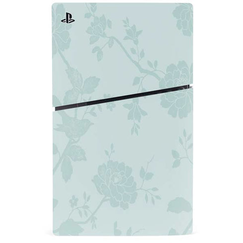 Bird Floral PS5 Slim Digital Edition Console Skin