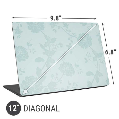 Bird Floral Universal Laptop 12in (9.8 x 6.8in) Skin