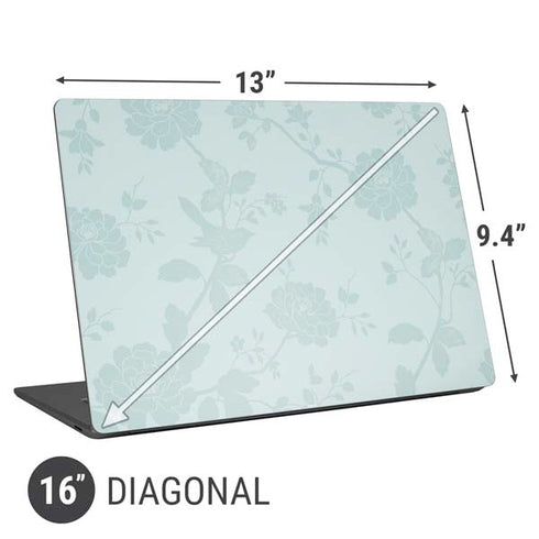 Bird Floral Universal Laptop 16in (13 x 9.4in) Skin