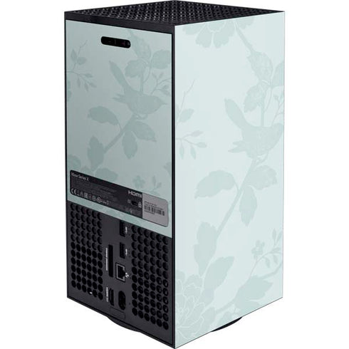 Bird Floral Xbox Series X Console Skin