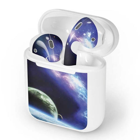 Bird-Shaped Nebula Apple AirPods Skin