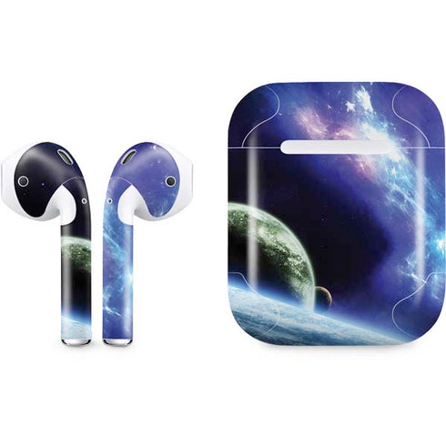 Bird-Shaped Nebula Apple AirPods Skin
