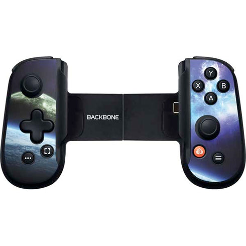 Bird-Shaped Nebula Backbone One for iPhone Game Controller Skin