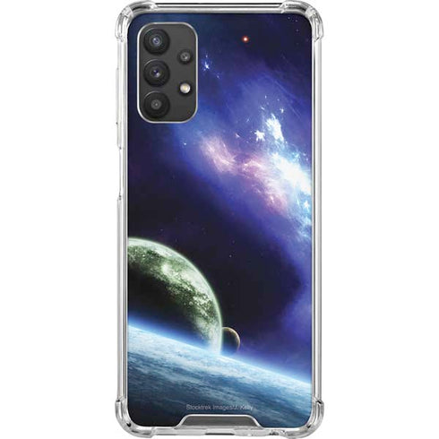 Bird-Shaped Nebula Galaxy A32 5G Clear Case