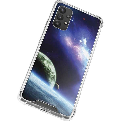 Bird-Shaped Nebula Galaxy A32 5G Clear Case