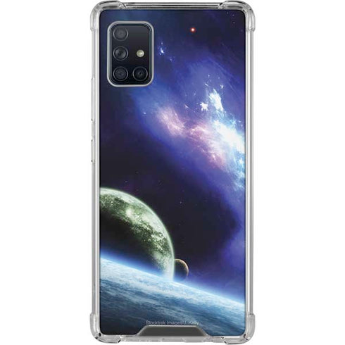 Bird-Shaped Nebula Galaxy A51 5G Clear Case