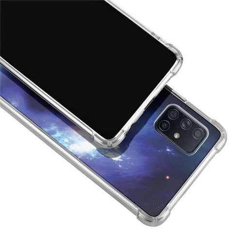 Bird-Shaped Nebula Galaxy A71 5G Clear Case