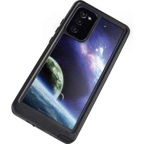 Bird-Shaped Nebula Galaxy Note20 5G Waterproof Case