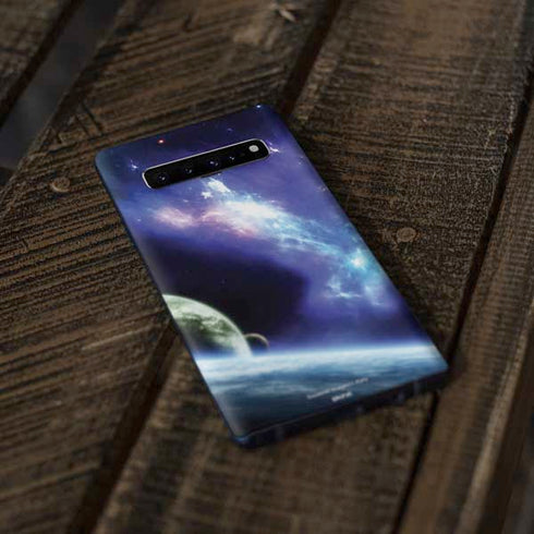 Bird-Shaped Nebula Galaxy S10 Skin