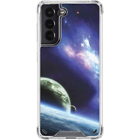 Bird-Shaped Nebula Galaxy S21 5G Clear Case