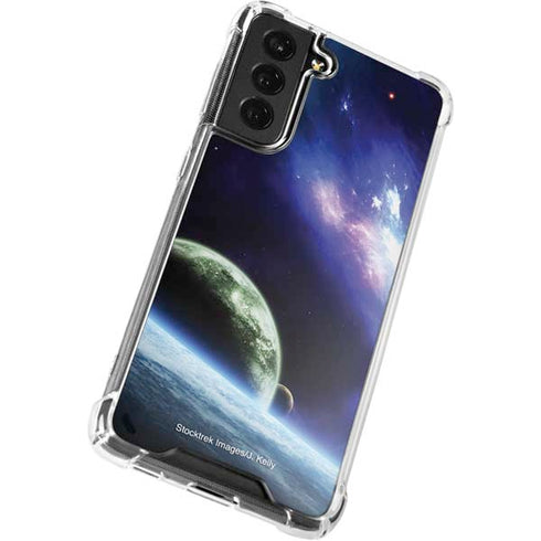 Bird-Shaped Nebula Galaxy S22 Plus Clear Case