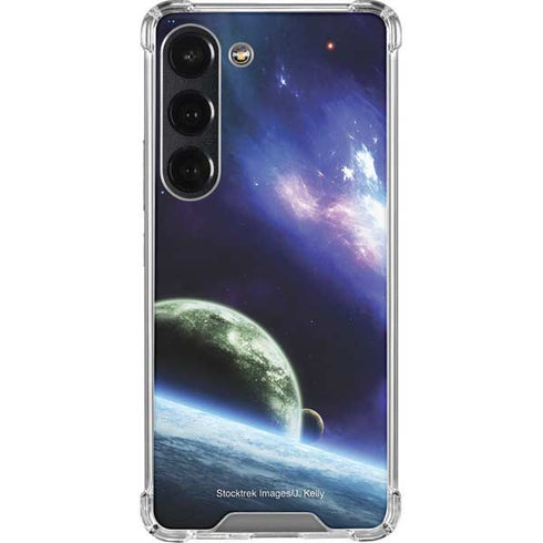 Bird-Shaped Nebula Galaxy S23 Clear Case