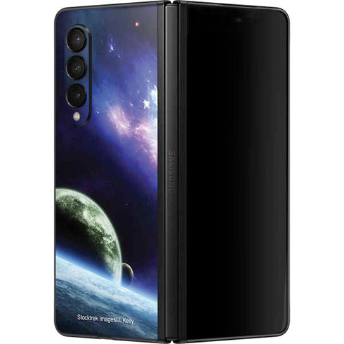 Bird-Shaped Nebula Galaxy Z Fold3 5G Skin