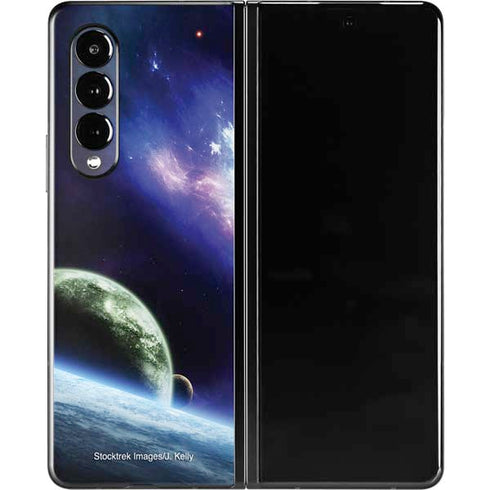 Bird-Shaped Nebula Galaxy Z Fold3 5G Skin