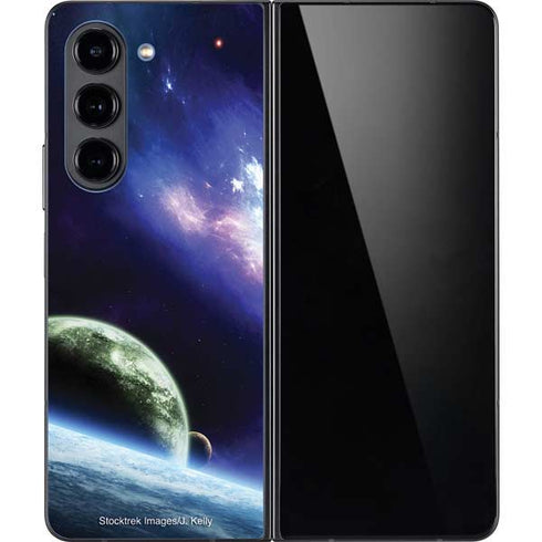 Bird-Shaped Nebula Galaxy Z Fold5 5G Skin