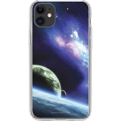Bird-Shaped Nebula iPhone 11 Clear Case