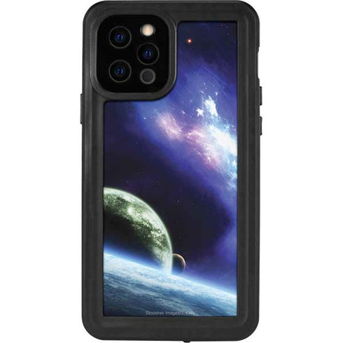 Bird-Shaped Nebula iPhone 12 Pro Waterproof Case