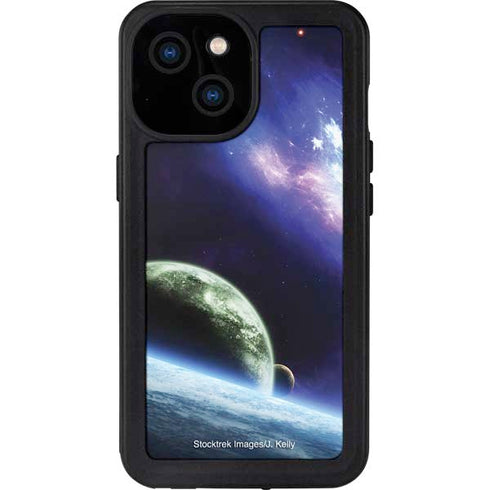 Bird-Shaped Nebula iPhone 13 Mini Waterproof Case