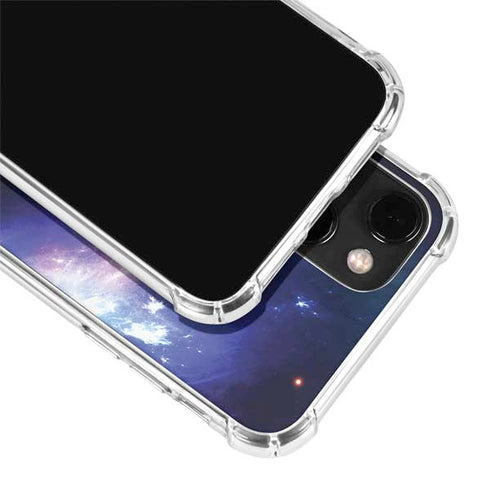 Bird-Shaped Nebula iPhone 14 Clear Case