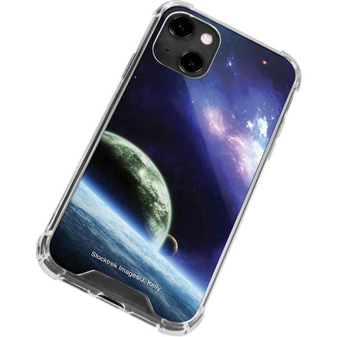 Bird-Shaped Nebula iPhone 14 Clear Case