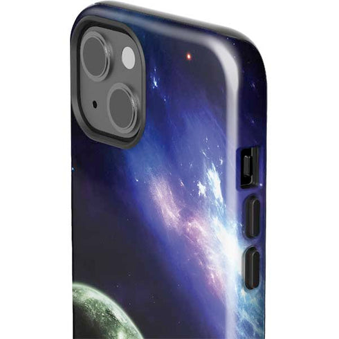 Bird-Shaped Nebula iPhone 14 Plus Impact Case