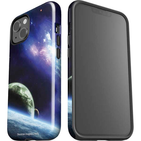 Bird-Shaped Nebula iPhone 15 Plus Impact Case