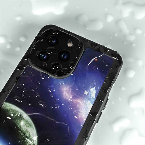 Bird-Shaped Nebula iPhone 14 Pro Max Waterproof Case