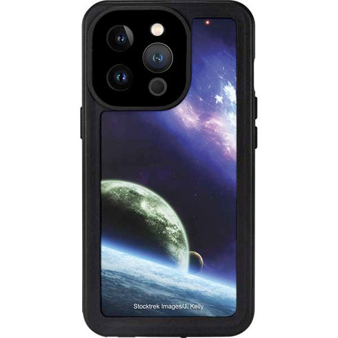 Bird-Shaped Nebula iPhone 14 Pro Waterproof Case