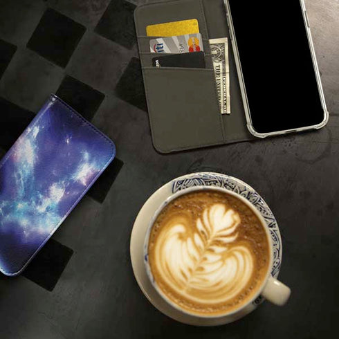 Bird-Shaped Nebula iPhone 15 Plus Folio Case