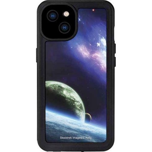 Bird-Shaped Nebula iPhone 15 Plus Waterproof Case