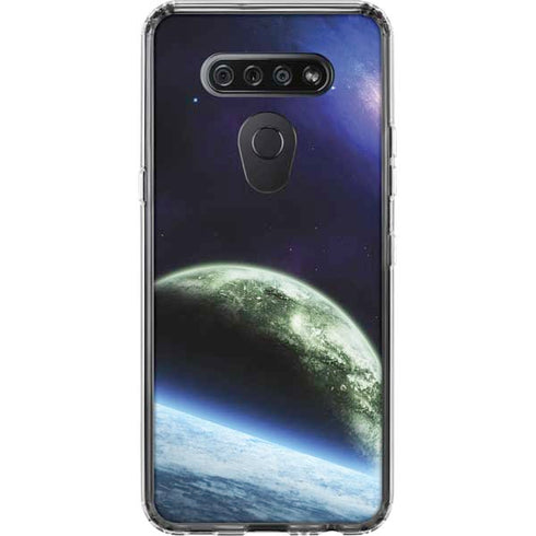 Bird-Shaped Nebula LG K51/Q51 Clear Case