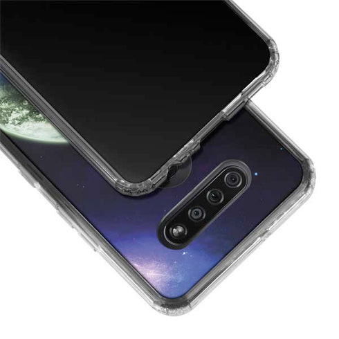 Bird-Shaped Nebula LG K51/Q51 Clear Case