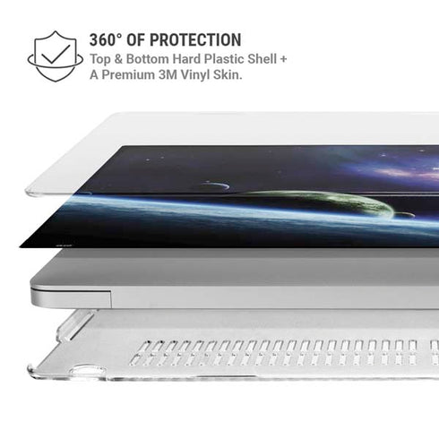 Bird-Shaped Nebula MacBook Air 15in (2023-2025) Case plus Skin