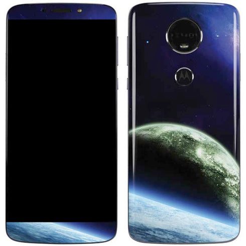 Bird-Shaped Nebula Moto E5 Plus Skin
